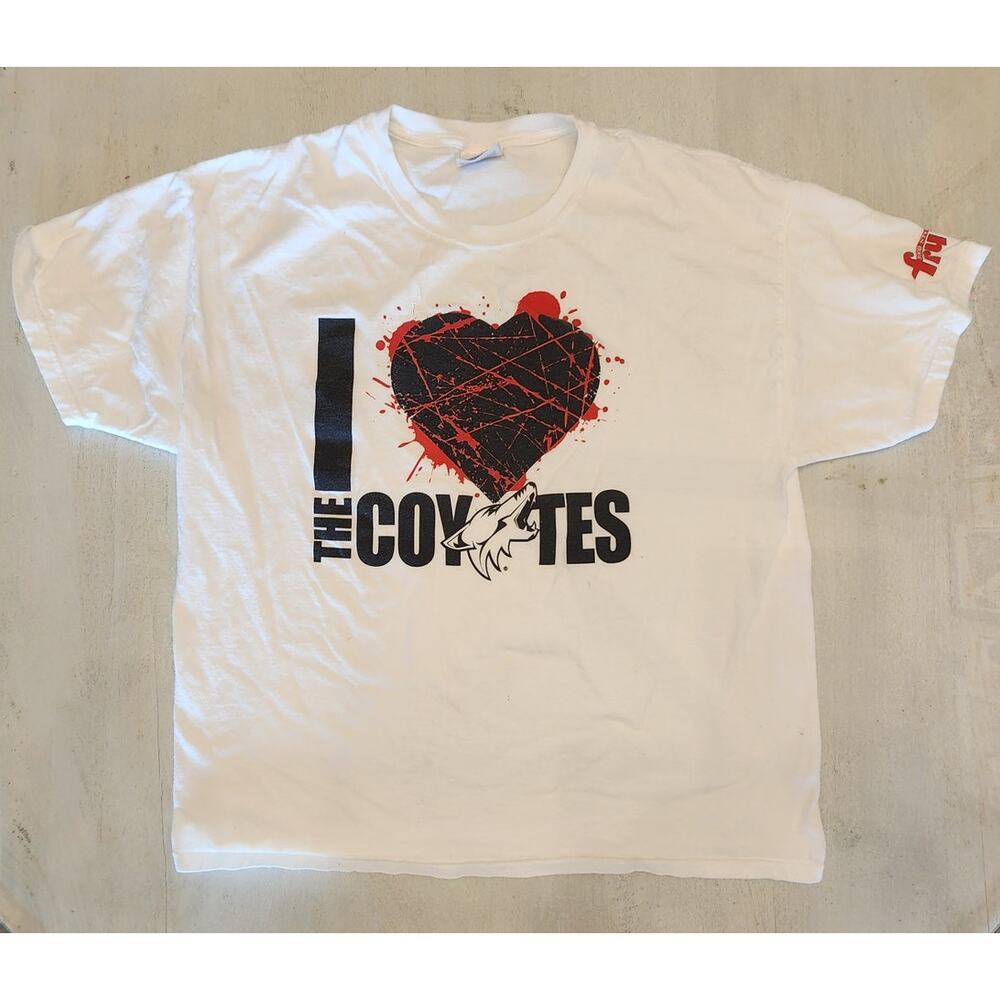 NHL Arizona Coyotes T-Shirt SZ XL Hockey Graphic Print Sports
